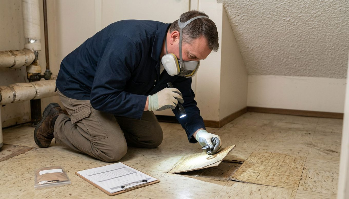 Comment reconnaître la présence d'amiante avant de rénover ?