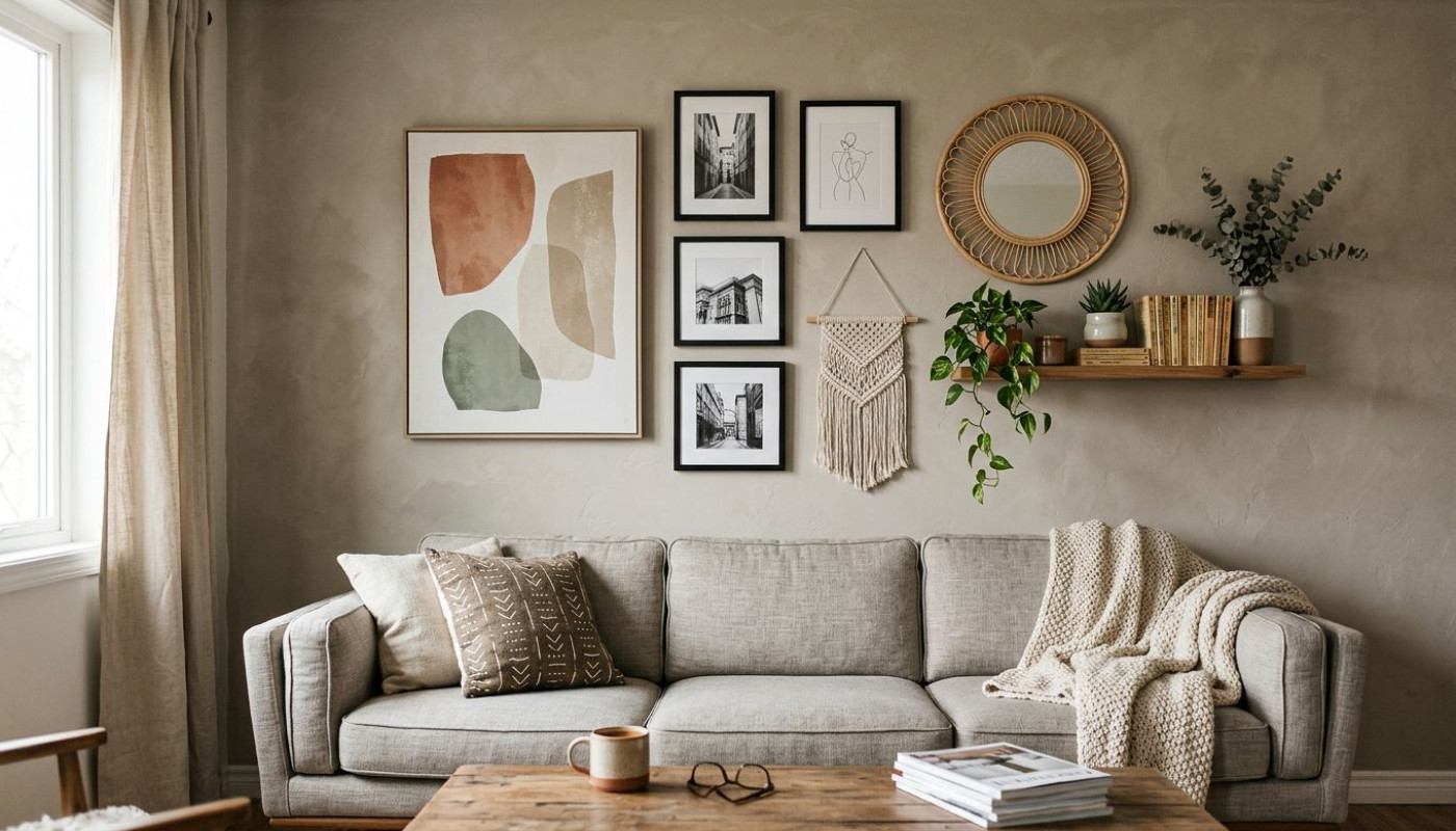 Tendances actuelles en matière de décoration murale intérieure